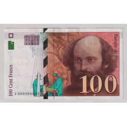 100 Francs Cézanne - 1997 - J - TTB+