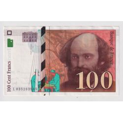 100 Francs Cézanne - 1997 - L - TTB