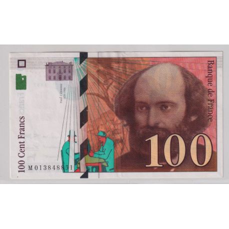 100 Francs Cézanne - 1997 - M - TTB+