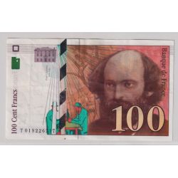 100 Francs Cézanne - 1997 - T - TTB+