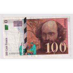100 Francs Cézanne - 1997 - X - TTB+