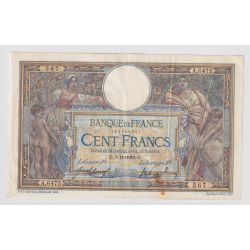 100 Francs Luc Olivier Merson - 7.11.1919 - TB+