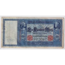 Allemagne - 100 Mark 1908 - TTB