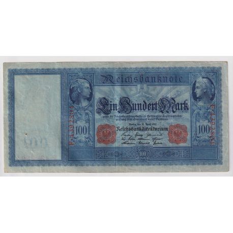 Allemagne - 100 Mark 1910 - TTB
