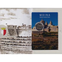 Malte - 2 Euro 2025 - Ville de Mdina - Brillant Universel