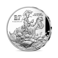 10 Euro 2021 - Lucky Luke 75 ans - argent BE