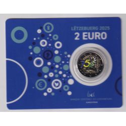 2€ Luxembourg 2025 - 75e anniversaire de la Déclaration Schuman - en couleur