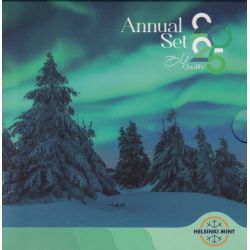 Finlande - Coffret Brillant Universel 2025 - Aurores boréales
