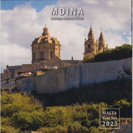 Malte - Coffret Brillant Universel 2025 - Mdina