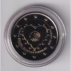 2€ Portugal 2024 - équipe olympique portugaise - Finition Ruthénium