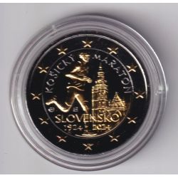 2€ Slovaquie 2024 - 100 ans du marathon international de Košice - Finition Ruthénium