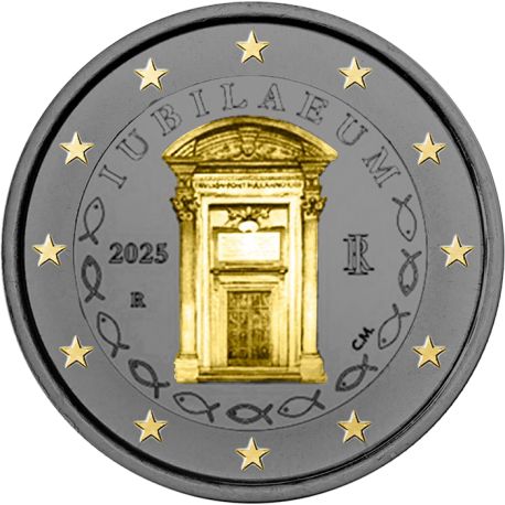 2€ Italie 2025 - Jubilé 2025 - Finition Ruthénium