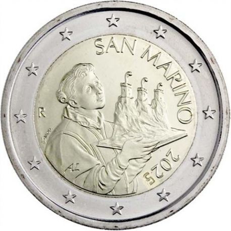 St marin - 2 Euro 2025 - UNC
