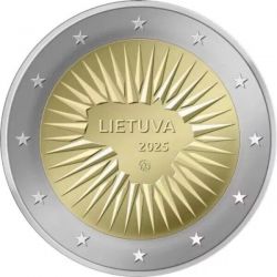 2€ Lituanie 2025 - défense de la Lituanie