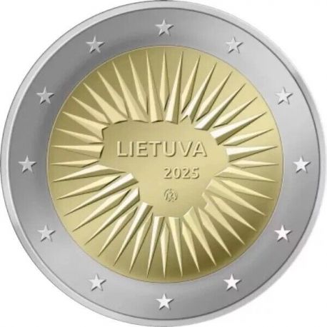 2€ Lituanie 2025 - défense de la Lituanie