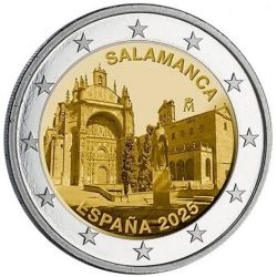 2€ Espagne 2025 - Vieille ville de Salamanque 