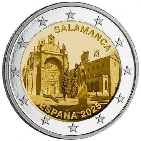2€ Espagne 2025 - Vieille ville de Salamanque 