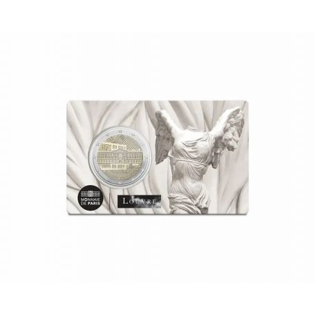 2 Euro 2025 - Musée du Louvre - Coincard La Victoire de Samothrace