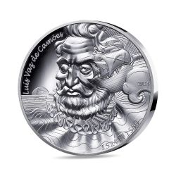 20 Euro 2024 - Luis vaï de camoes - L'art de la plume - argent BE