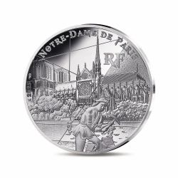 10 Euro 2025 - Notre-dame de Paris - Rives de seine - Unesco - argent BE
