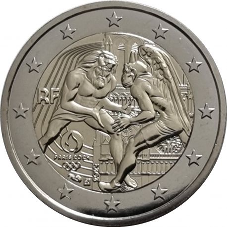 2 Euro 2024 - Hercule - JO Paris 2024 - Belle épreuve
