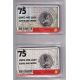 Lot 2 Coincard - 5 Euro Bob et Bobette 2020 - 75 ans