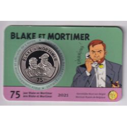 5 Euro 2021 - Blake et Mortimer - 75 ans Blake et mortimer
