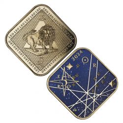 Italie - 5 Euro 2024 - Lion - Série zodiaque