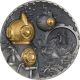 Cook Islands - 20 Dollars 2022 - Steampunk Nautilus - argent 3 once