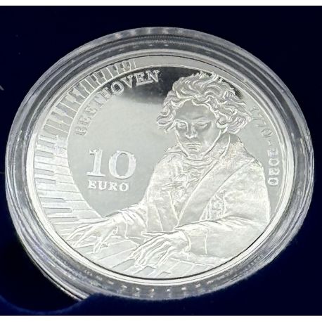St Marin - 10 Euro 2020 - Beethoven - argent