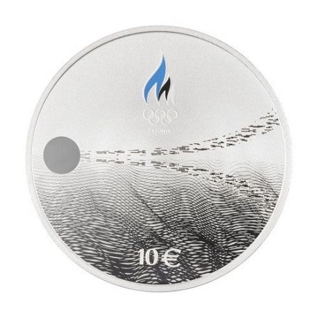 Estonie - 10 euro 2024 - Jeux olympiques d'été de Paris - argent
