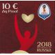 Italie - 10 Euro 2018 - Coupe du monde Football Russie 2018 - argent