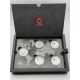 Autriche - Coffret 3 pieces 20 Euro - 2021 à 2023 - Fascination de l'Univers - Faszination universum - argent