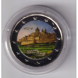 Malte - 2 Euro 2025 - Ville de Mdina - en couleur - Type N°1