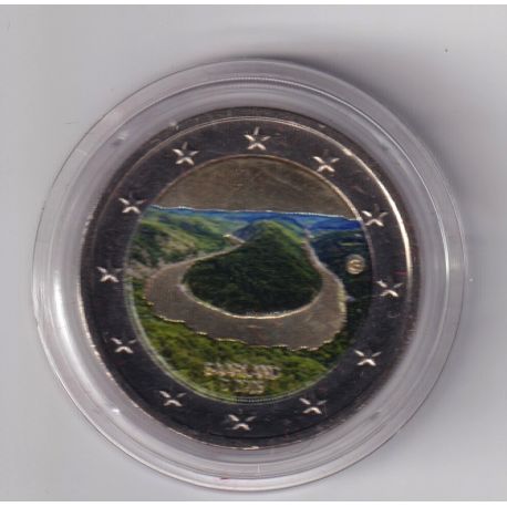  2€ Allemagne 2025 - Saarland – Méandre de la Sarre - en couleur - Type N°1
