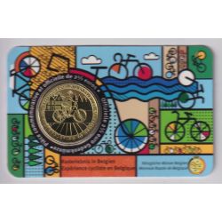 Belgique - 2,5 Euro 2023 -  expérience cycliste en Belgique - coincard BU