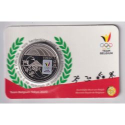 5 Euro 2020 - Team Belgium Tokyo 2020 - coincard BU