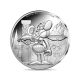 10 Euro 2024 - Astérix aux Jeux Olympiques - Obélix boxe avec romain  - argent BE colorisé