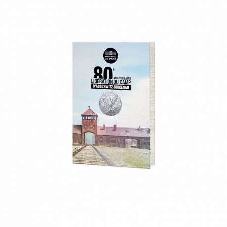 10 Euro 2025 - 80 ans de la libération du camp d'Auschwitz-Birkenau - argent Brillant universel