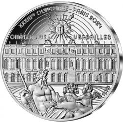 10 Euro 2024 - Chateau de versailles - Paris 2024 - argent BE 
