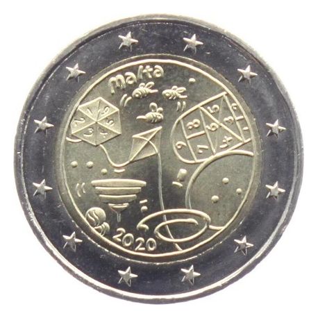 Malte - 2 Euro 2020 - Enfants et Solidarité