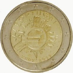 Portugal - 2 Euro 2012 - 10 ans de l'euro