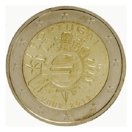 Portugal - 2 Euro 2012 - 10 ans de l'euro
