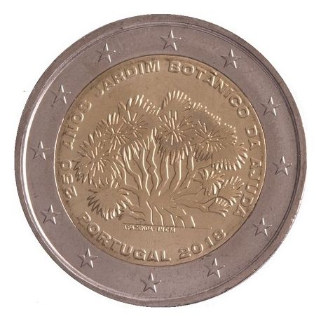 Portugal - 2 Euro 2018 - 250 ans du jardin botanique d'Ajuda à Lisbonne