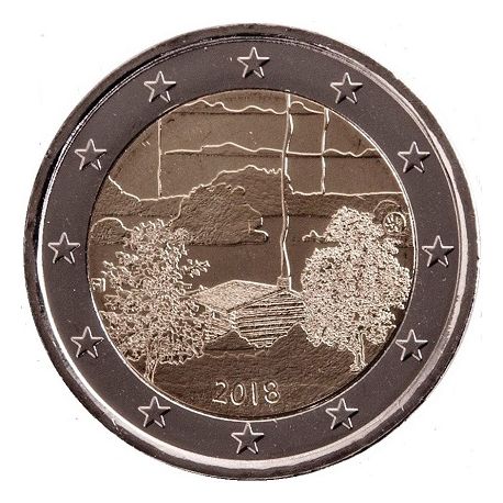 Finlande - 2 Euro 2018 - culture finlandaise du sauna