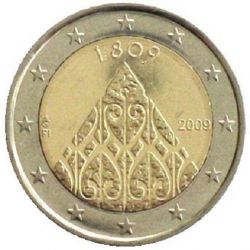 Finlande - 2 Euro 2009 - 200e anniversaire de l’autonomie de la Finlande et de la Diète de Porvoo