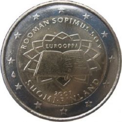 Finlande - 2 Euro 2007 - 50 ans du traité de Rome