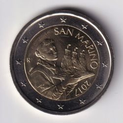 St marin - 2 Euro 2017 - UNC