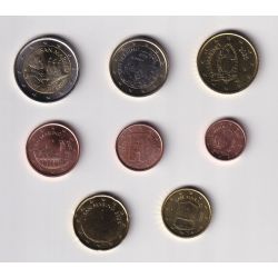 St Marin - Série 8 pièces 2025 - 1 cent à 2 euro 