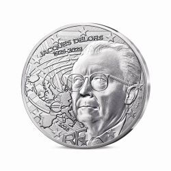 10 Euro 2025 - Jacques Delors - argent Brillant universel